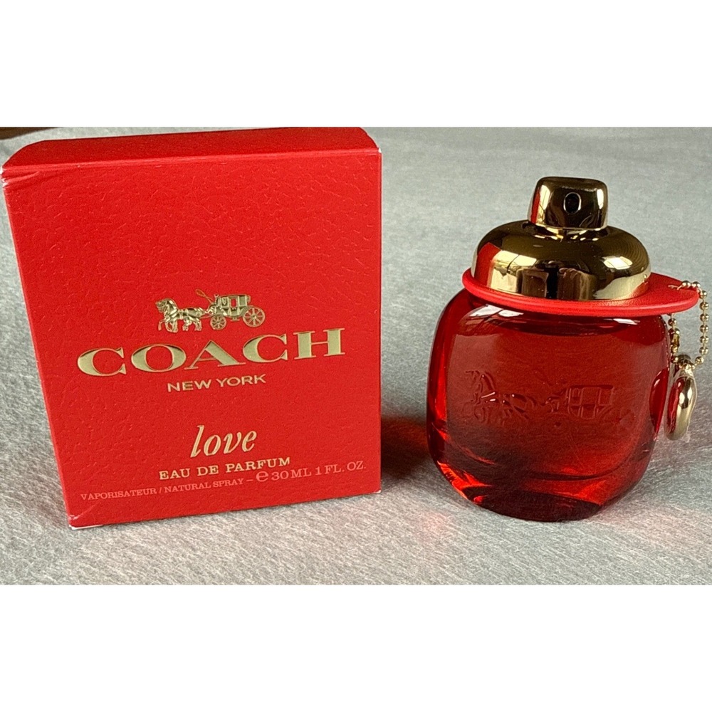 Coach Love Eau de Parfum Women 1oz 30ml Floral Fruity Fragrance Romantic Gift